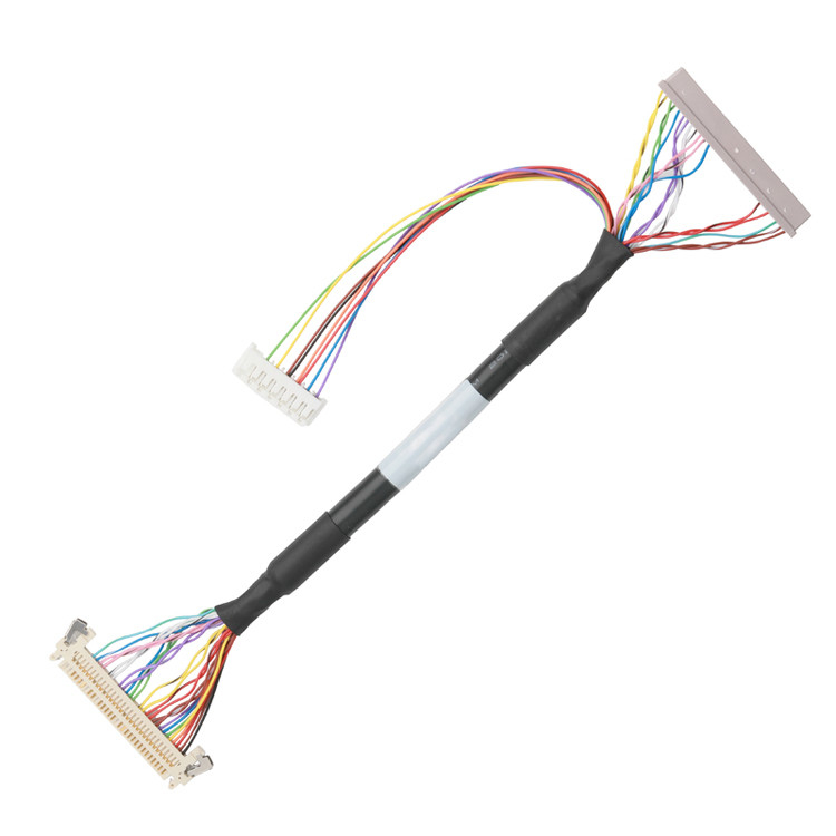 Καλώδιο μητρικής πλακέτας LCD JAE FI-X30HL 30P έως DF14-30P και JST ERH-7P Συνδυασμένα καλώδια συνδετήρες OEM/ODM