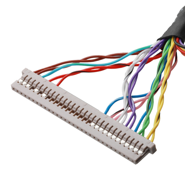 Καλώδιο μητρικής πλακέτας LCD JAE FI-X30HL 30P έως DF14-30P και JST ERH-7P Συνδυασμένα καλώδια συνδετήρες OEM/ODM