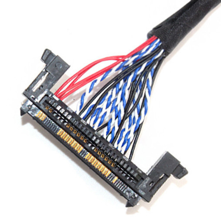 Συγκρότημα καλωδίων LCD LVDS 1.0mm Pitch JAE Fix-30ssl-Hf προς  DF13 EDP 26AWG