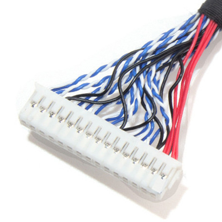 Συγκρότημα καλωδίων LCD LVDS 1.0mm Pitch JAE Fix-30ssl-Hf προς  DF13 EDP 26AWG