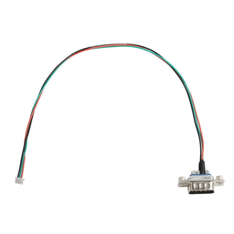 Συγκρότημα καλωδίων DB 9P LVDS D-SUB-9P Άντρας συγκόλληση σε MX1.25mm 4Pin Wire Connector OEM/ODM