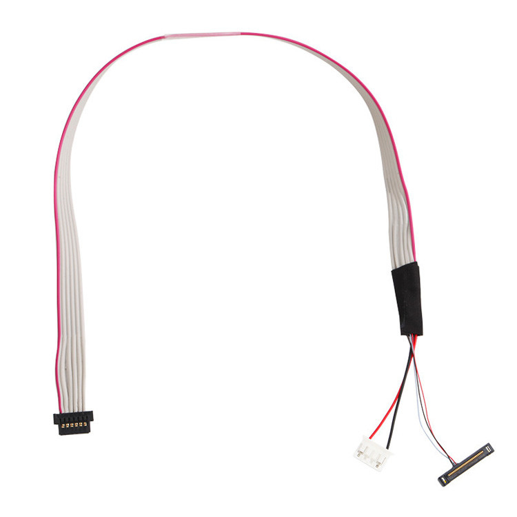 Η συναρμολόγηση καλωδίου LVDS με πλάτος 1,0 mm και 32AWG, χρησιμοποιώντας τον συνδετήρα LCD  DF13-20DS-1.25C