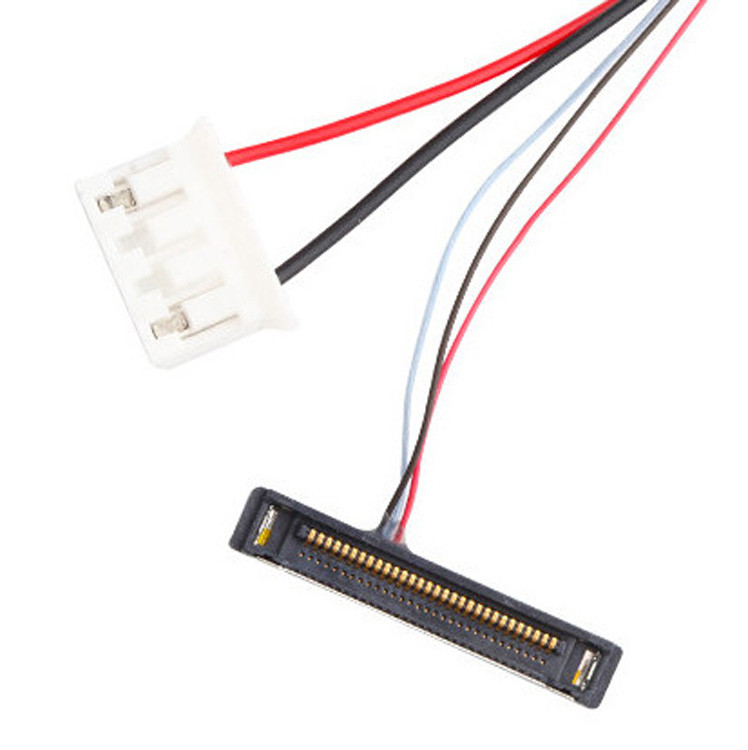 Η συναρμολόγηση καλωδίου LVDS με πλάτος 1,0 mm και 32AWG, χρησιμοποιώντας τον συνδετήρα LCD  DF13-20DS-1.25C