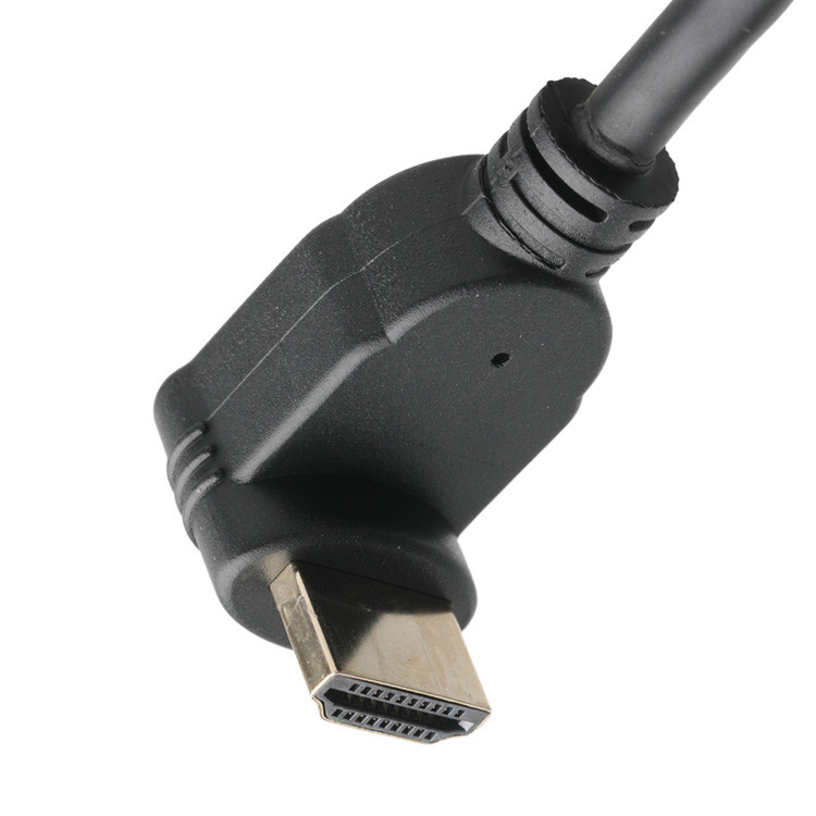 Άντρας κατακόρυφος 19Pin HDMI-A συνδετήρα συναρμολόγηση για θηλυκό 19Pin HDMI καλώδιο LCD