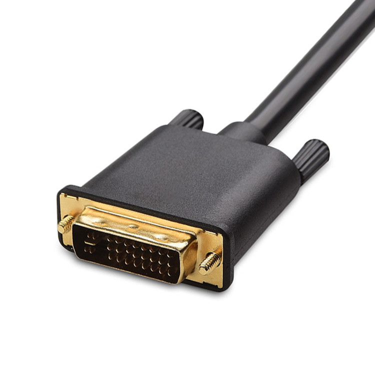 ROHS DVI-I 24+5 Pin To VGA Cable LVDS LCD Συνδέτης συναρμολόγησης OEM / ODM