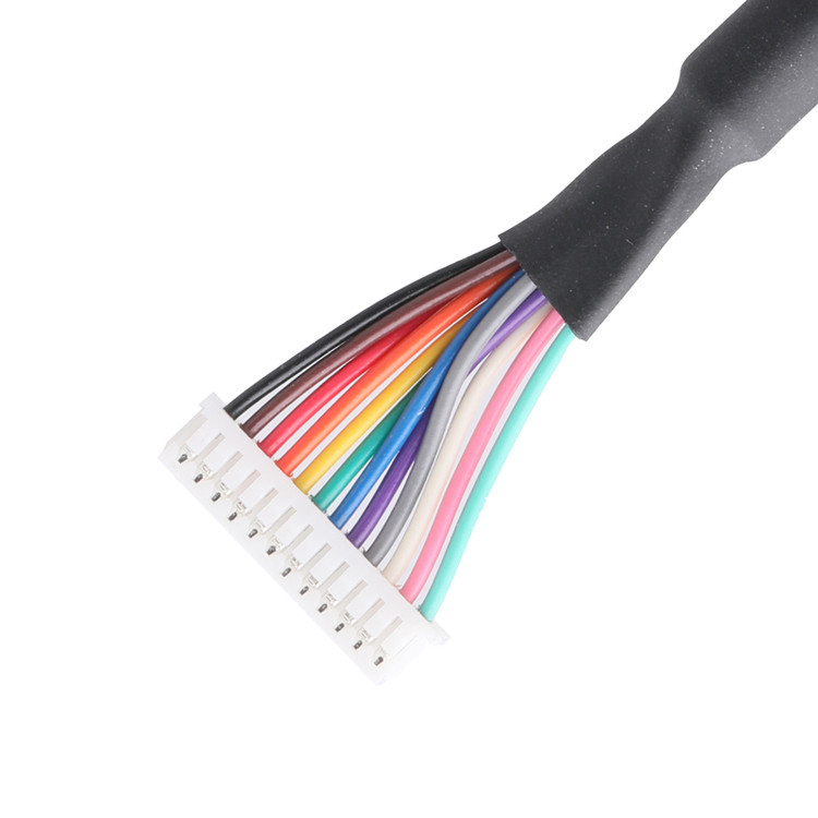 MX1.25-12P Συγκρότημα καλωδίων Lvds HSGWP/N 1025-H-12P-N-HF UL20276 28AWG*12C OD 5.5mm