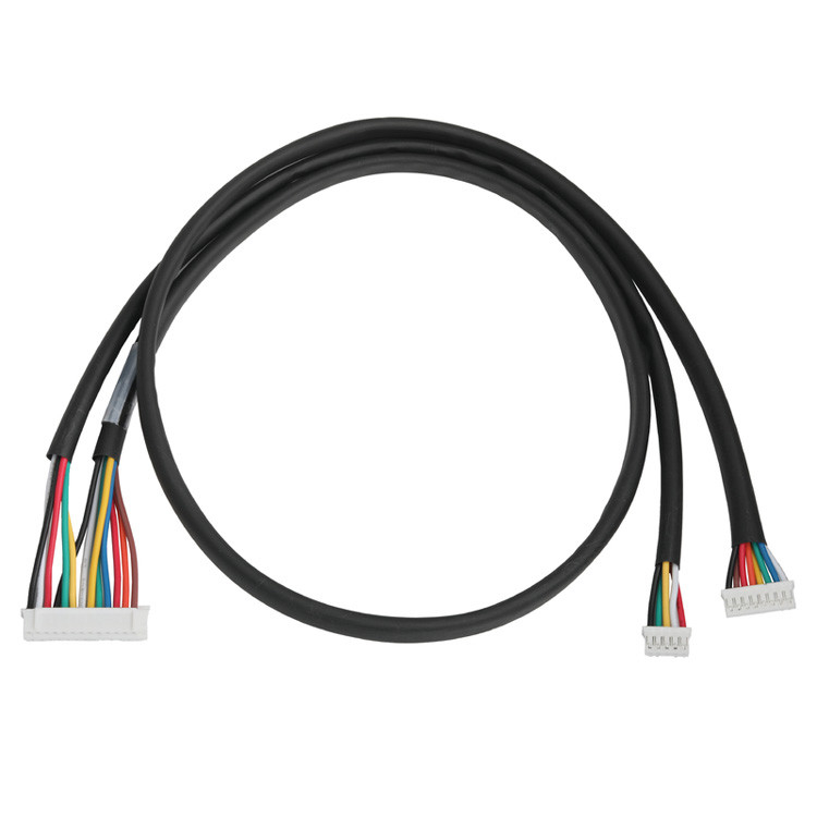 Συγκρότημα καλωδίων OEM/ODM με πλάτος 2,0 mm, που συνδέει JST PHR-14P με συνδέσεις JST PHR-8P και JST PHR-5P