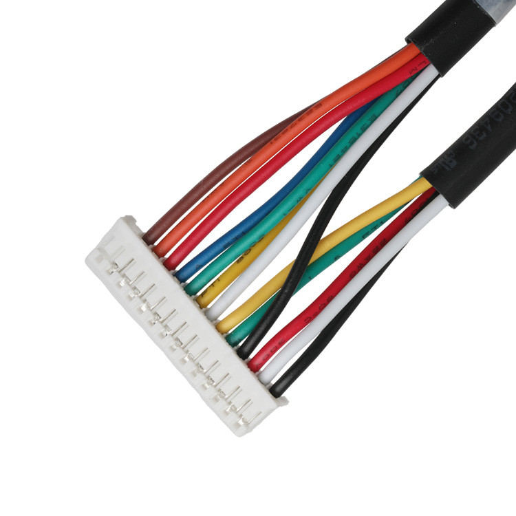 Συγκρότημα καλωδίων OEM/ODM με πλάτος 2,0 mm, που συνδέει JST PHR-14P με συνδέσεις JST PHR-8P και JST PHR-5P