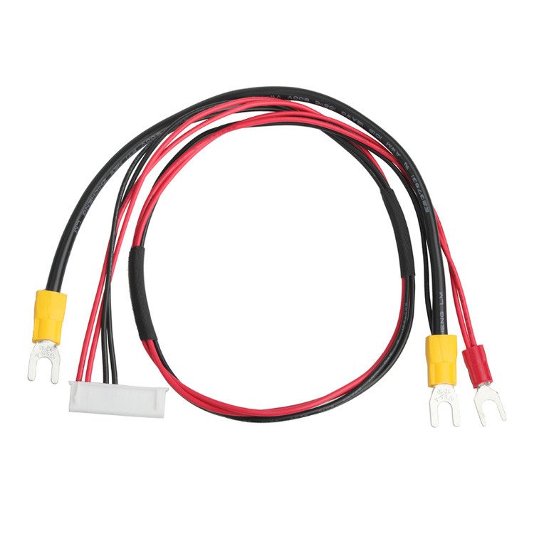 Συγκρότημα καλωδίων OEM / ODM με πλάτος 2,0 mm, σύνδεση XH-10P με συρματικούς συνδέσμους SVM1.25-4 και SVS5.5-4P