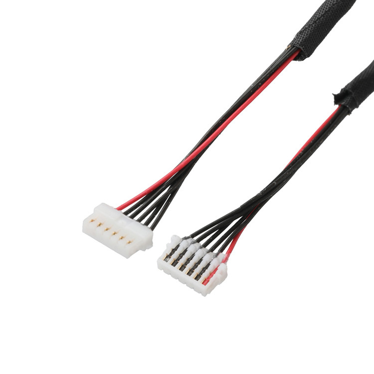 Καλώδια οθόνης LED JST B6B-PH-K-S-6P έως JST 0.8-6P Συνδέτης οθόνης LVDS Προσαρμοσμένα καλώδια συνδυασμού