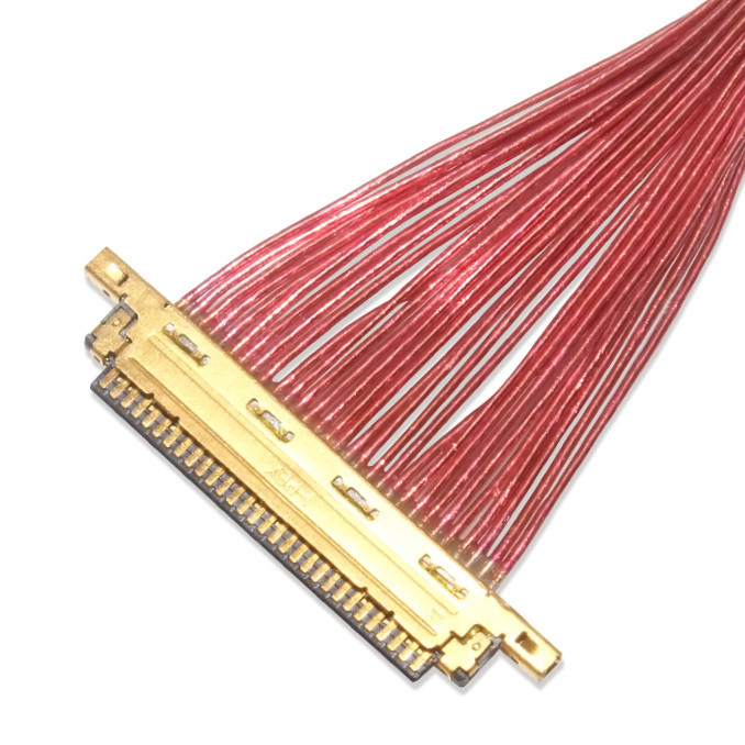 SGC EDP LVDS Κοαξιακό καλώδιο 0,5mm Στροφή 20453-330t-13 έως 20453-340t-13 30P 40P προσαρμόστε OEM / ODM