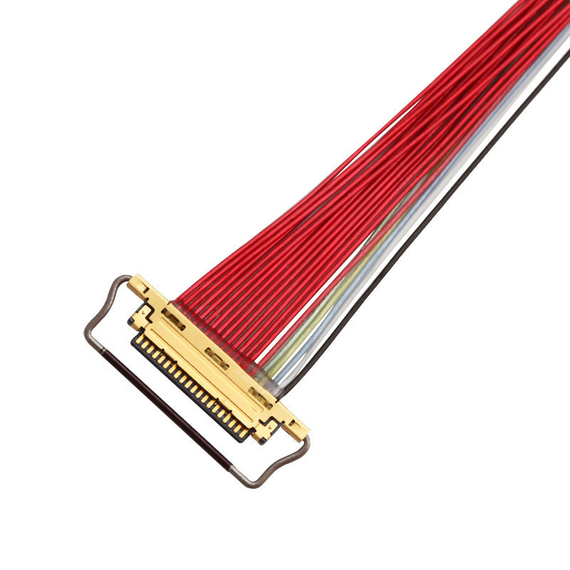 0.5mm Στροφή 20453-220T-03 LVDS EDP καλώδιο 20 Pin 20453 CABLINE-VS