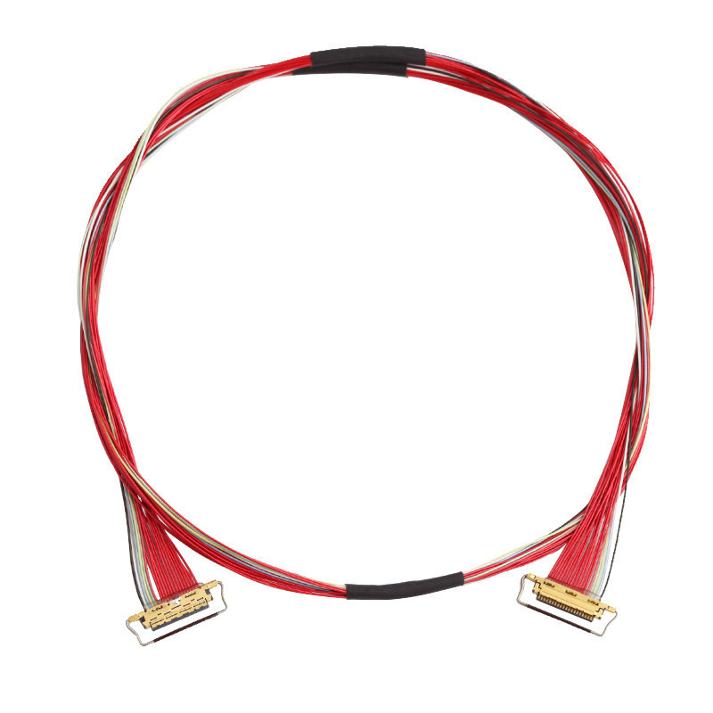 0.5mm Στροφή 20453-220T-03 LVDS EDP καλώδιο 20 Pin 20453 CABLINE-VS