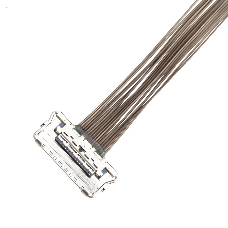 0.4mm Pitch LVDS EDP καλώδιο 20679-20p Micro Coaxial lvds συνδέσμος οθόνης