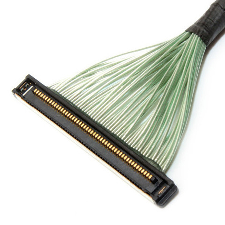 50 Pin 20380-R30T-06 LVDS EDP Micro Coaxial Cable Assembly 50P συνδετήρας