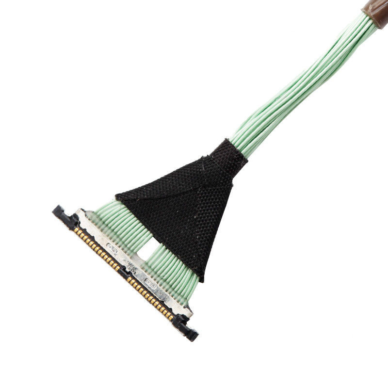 30 Pin Micro Coaxial Lvds EDP καλώδιο  0.3mm Στροφή DF56-30P-0.3SD