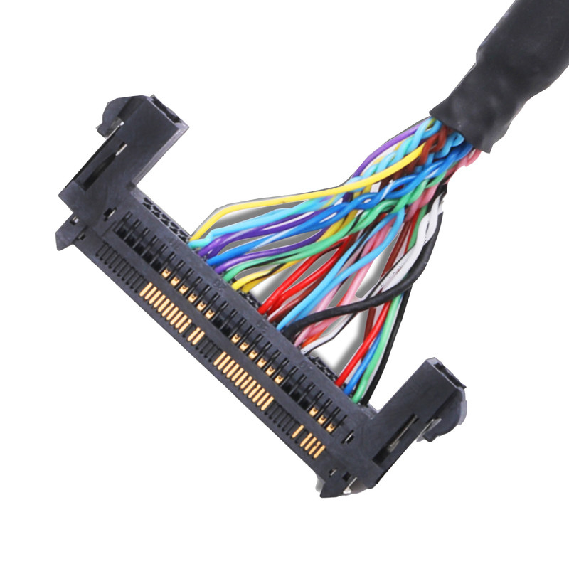 JAE φ-RE51HL ΚΑΛΥΜΜΈΝΕΣ LCD TV συνδετήρων LCD καλωδίων DF14-3032SCFA στις ΧΡΥΣΌΣ