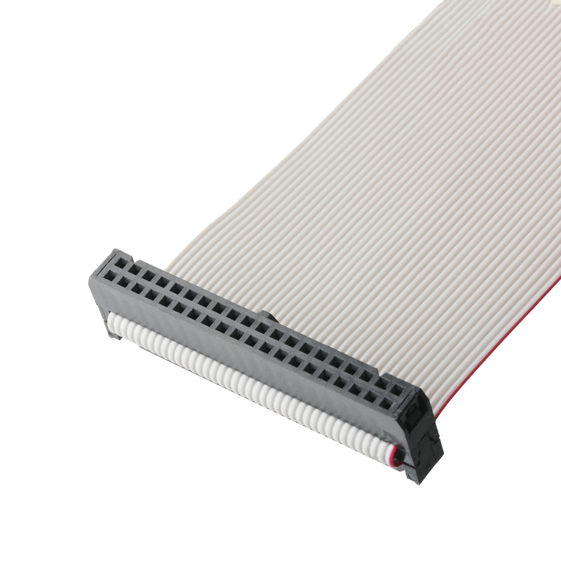 IDC FC-2*20P 40Pin 2,54mm διάσταση Μαύρο PBT+G/F UL2651 28AWG Idc Flat Ribbon Cable 1,27mm διάσταση OEM/ODM