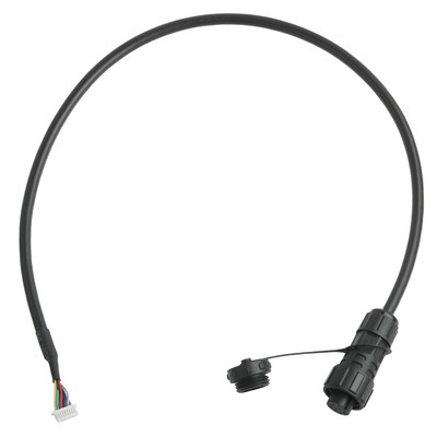 UL2464 24AWGX5C Αδιάβροχο σύρμα M16 θηλυκό έως βήμα SH1.0 9P κυκλικό καλώδιο σύνδεσης