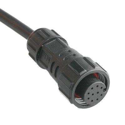UL2464 24AWGX5C Αδιάβροχο σύρμα M16 θηλυκό έως βήμα SH1.0 9P κυκλικό καλώδιο σύνδεσης