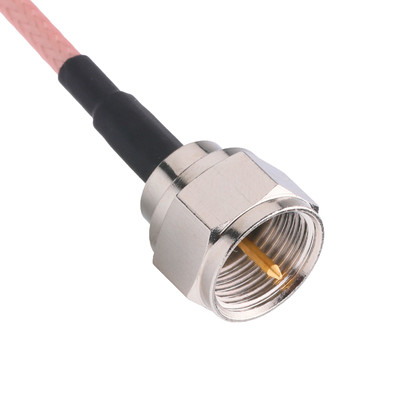 RG-179 Rf Κοακσιακό καλώδιο 75 OHMS TE 5415226-1 προς Amphenol Connex 222114-10 ROHS