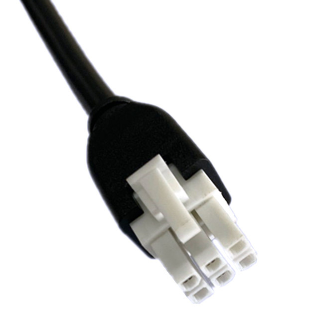 Προσαρμοσμένο καλώδιο 2 3 4 5 6 Pin Molex 5557 6pin 4,2 mm καλώδιο καλωδίου UL2464 20AWG * 6C OD6,4 mm μαύρο