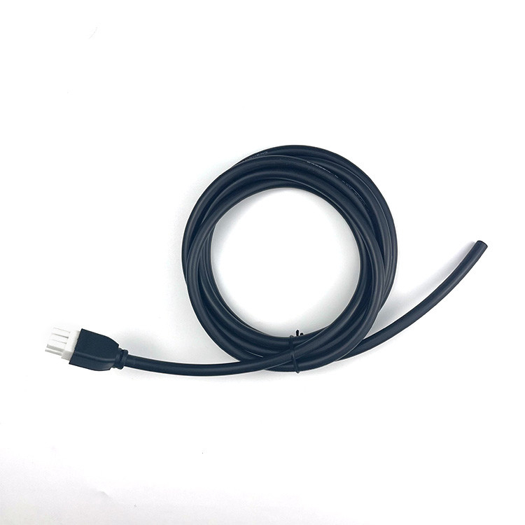 Προσαρμοσμένο καλώδιο 2 3 4 5 6 Pin Molex 5557 6pin 4,2 mm καλώδιο καλωδίου UL2464 20AWG * 6C OD6,4 mm μαύρο