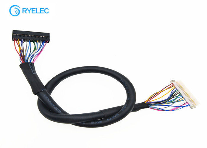2*10 Crimp καρφιτσών  df19g-δεκαετία του '20-1C 20 καλωδίων καρφιτσών LCD Lvds τερματικό στη Dupont 2mm πίσσα 2 σειρές