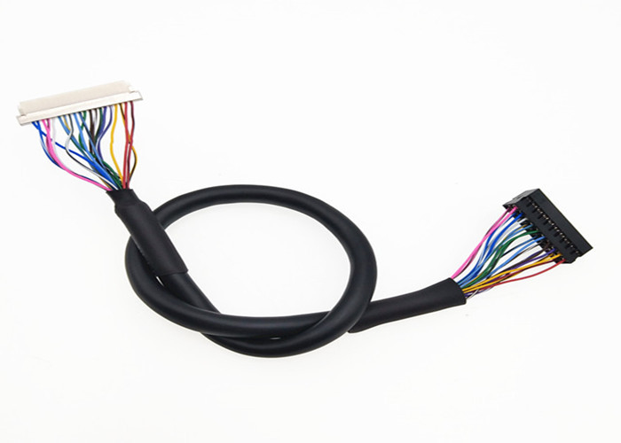 2*10 Crimp καρφιτσών  df19g-δεκαετία του '20-1C 20 καλωδίων καρφιτσών LCD Lvds τερματικό στη Dupont 2mm πίσσα 2 σειρές