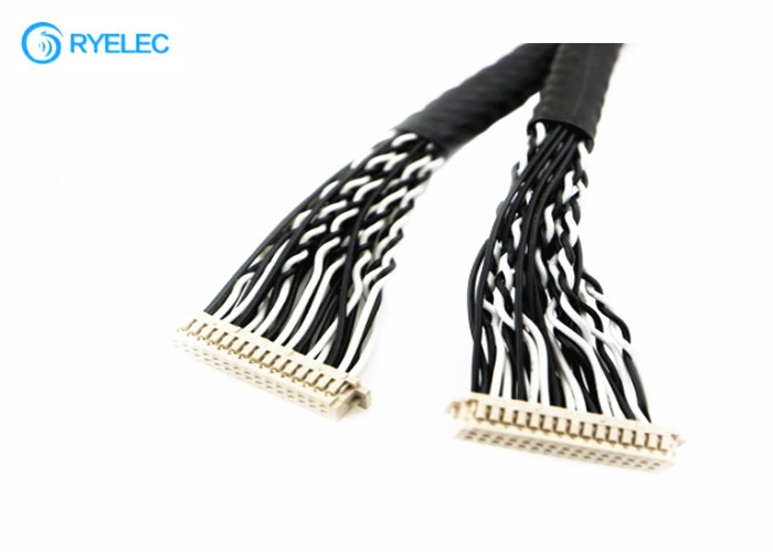 2*15 συνδετήρας συνελεύσεων DF13-30DS-1.25C καλωδίων  LVDS καρφιτσών με την πίσσα 1.25mm