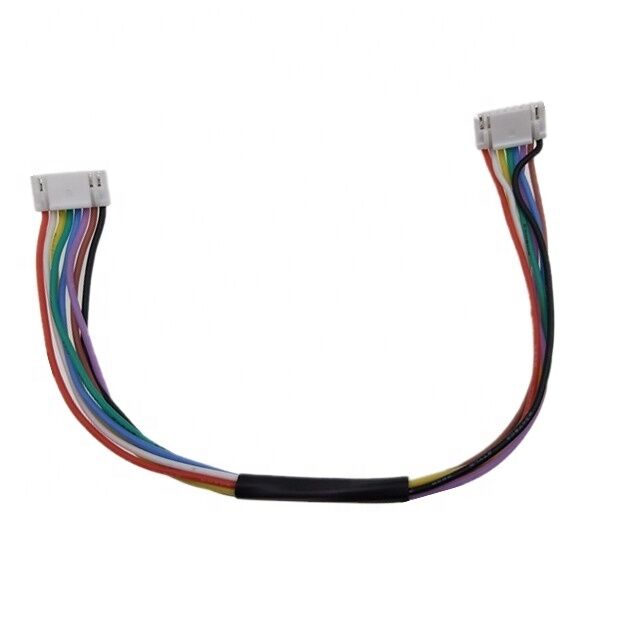 Custom 1.25mm Pitch 8 Pin JST-GH Connector with 30AWG Silicone Rubber Wire Harness