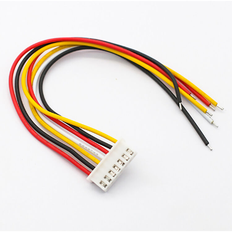 RY Cable Terminal Wire Harness Jst SH MX GH Zh Ph Eh Xh VH 2.54mm Pitch 2pin 3pin 4pin 5ppin 6pin 7pin 8Pin Connector