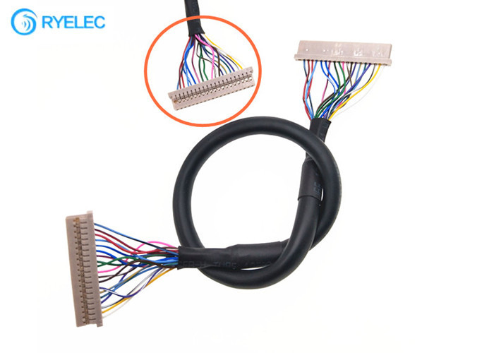 Df14 στο καλώδιο 20p Lvds lap-top Df14 Coaxia 20 στην καρφίτσα  για τα τηλεχειριζόμενα αεροσκάφη