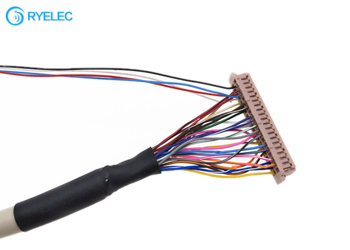 Κλειδωμένος Fi-X30HL τύπος 30PIN JAE στο καλώδιο  DF13 40pin Lvds για το οδηγημένο βίντεο TV επιτροπής