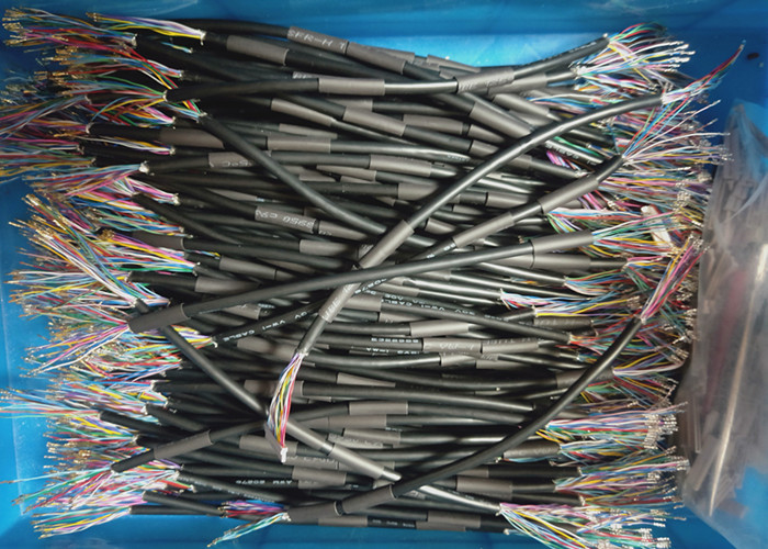 20pin 1.0mm πίσσα DF14 στο καλώδιο συνδετήρων LVDS DF19  για το γδύσιμο της μηχανής με UL20276