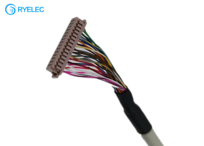 DF13-30DS-1.25C στην ψηφιακή επίδειξη DF13 TTL στον πίνακα 30 καρφίτσα 1.25mm LVDS καλώδιο LCD