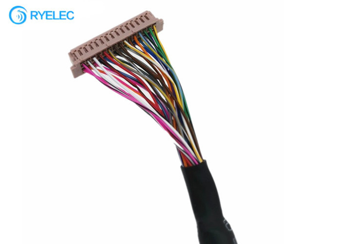 DF13-30DS-1.25C στην ψηφιακή επίδειξη DF13 TTL στον πίνακα 30 καρφίτσα 1.25mm LVDS καλώδιο LCD