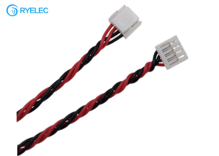 Καλώδιο λουριών καλωδίων cOem με Jst 1.25mm συνδετήρας ghr-04v-s τελικό sshl-002t-P0.2 πισσών