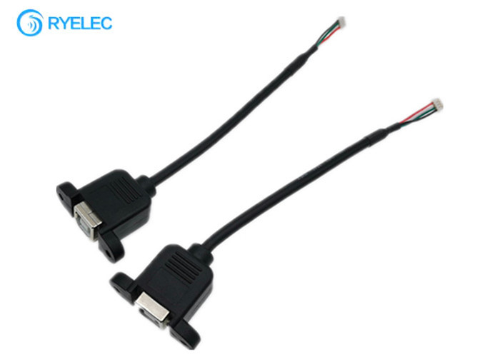 Η θηλυκή επιτροπή ΤΎΠΩΝ Β USB τοποθετεί σε Molex Picoblade 4pin 51021 με το καλώδιο ημερομηνίας 100mm