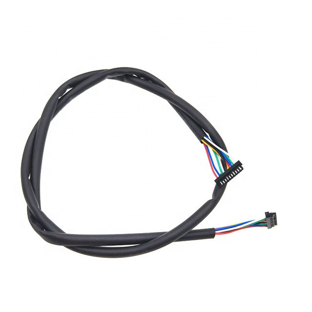 Ul1571 32 λουρί 0.8mm πίσσα 10 συνήθειας AWG καλώδιο PVC καρφιτσών DF52-10P-0.8C