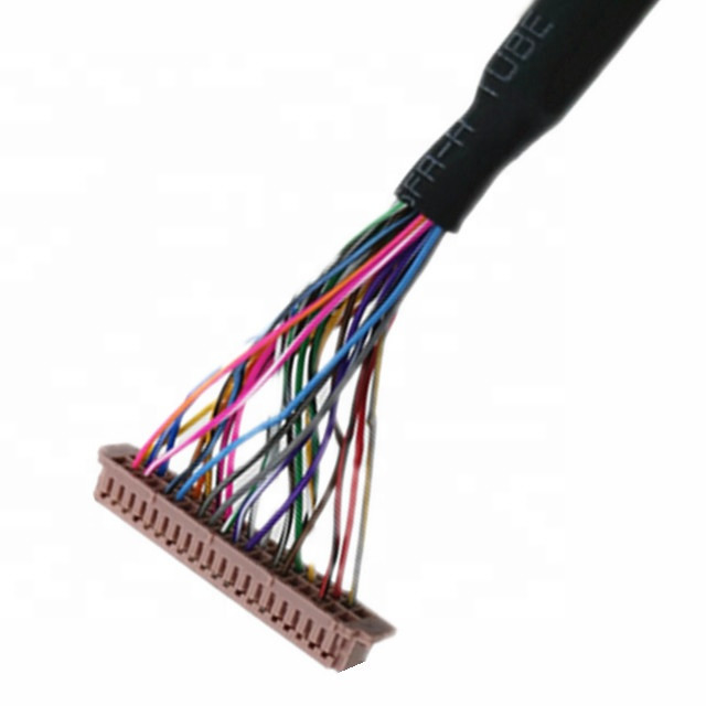 30pin Jae Fi-X30hl στο καλώδιο Lvds ασπίδων 40pin ώρες Df13-40p 20276 30v για την επιτροπή οθόνης LCD