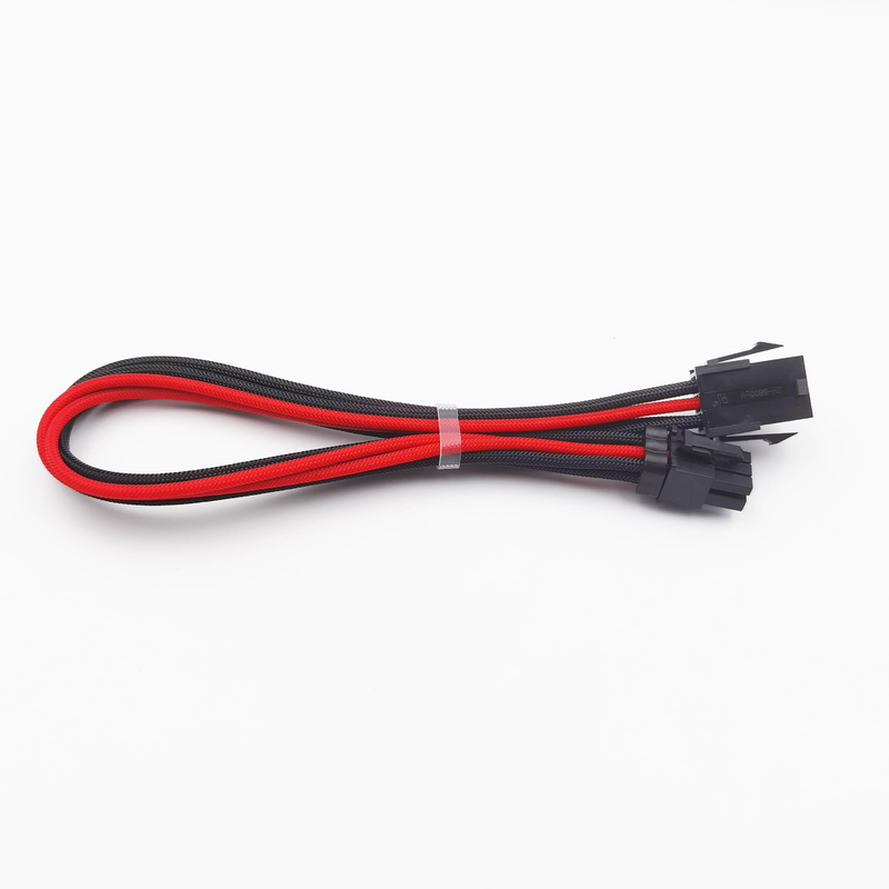 CE Pcie Atx 8 θηλυκό Gpu καρφιτσών στο αρσενικό καλώδιο τροφοδοσίας γραφικής παράστασης Gpu 6+2 καρφιτσών