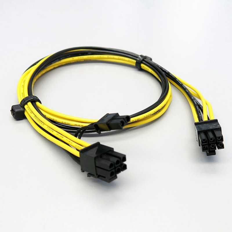 ΑΡΣΕΝΙΚΌ 16AWG 6PIN στο ΑΡΣΕΝΙΚΌ Pci Ε καλώδιο τροφοδοσίας 8PIN για τη κάρτα γραφικών