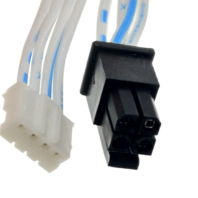 Λάστιχο 3MM επίπεδη συνέλευση VERT ΔΙΠΛΌ 2*2Pin καλωδίων κορδελλών σε JST JST pH